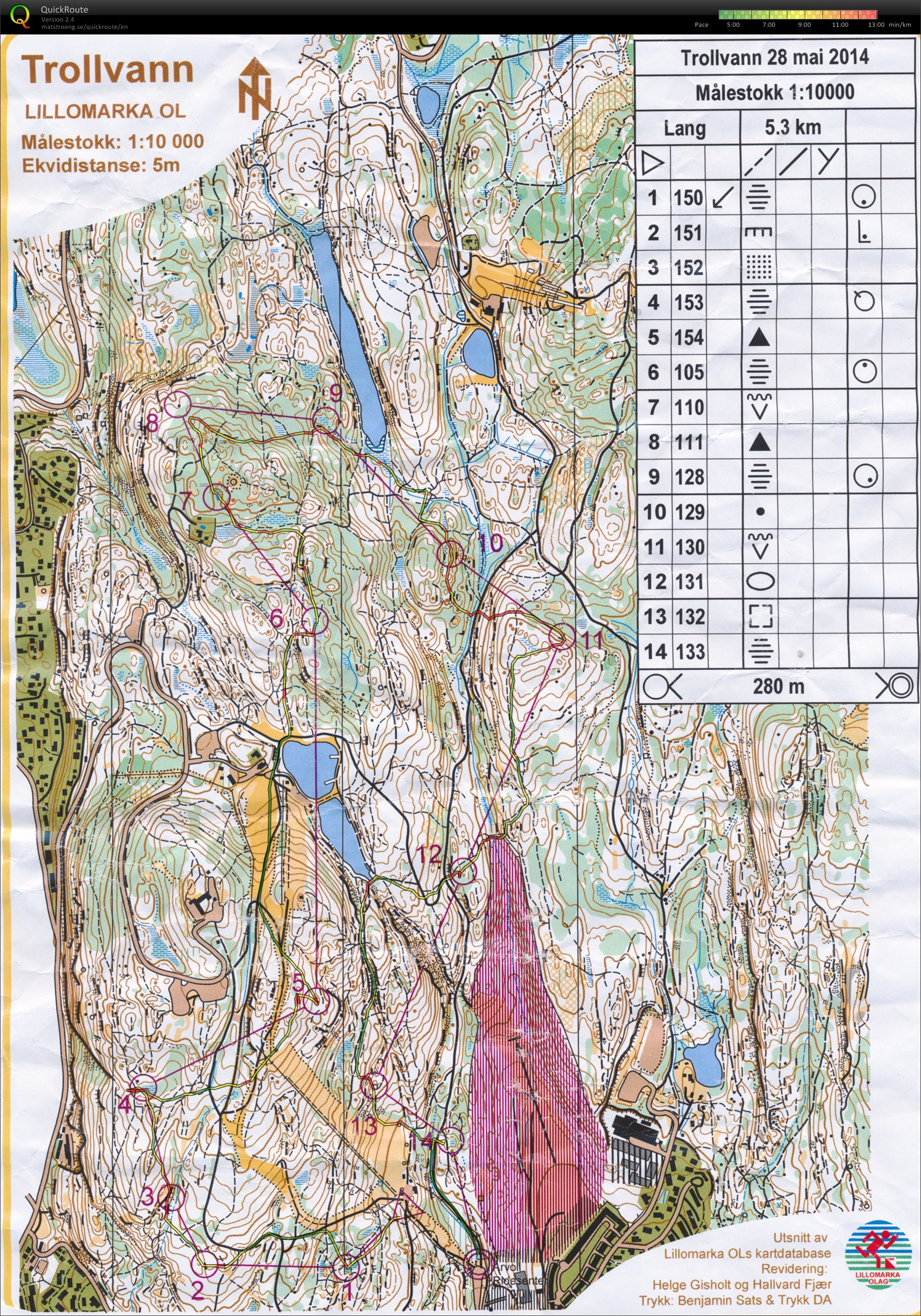 OSI/Geoform Rankingløp 9. (28.05.2014)