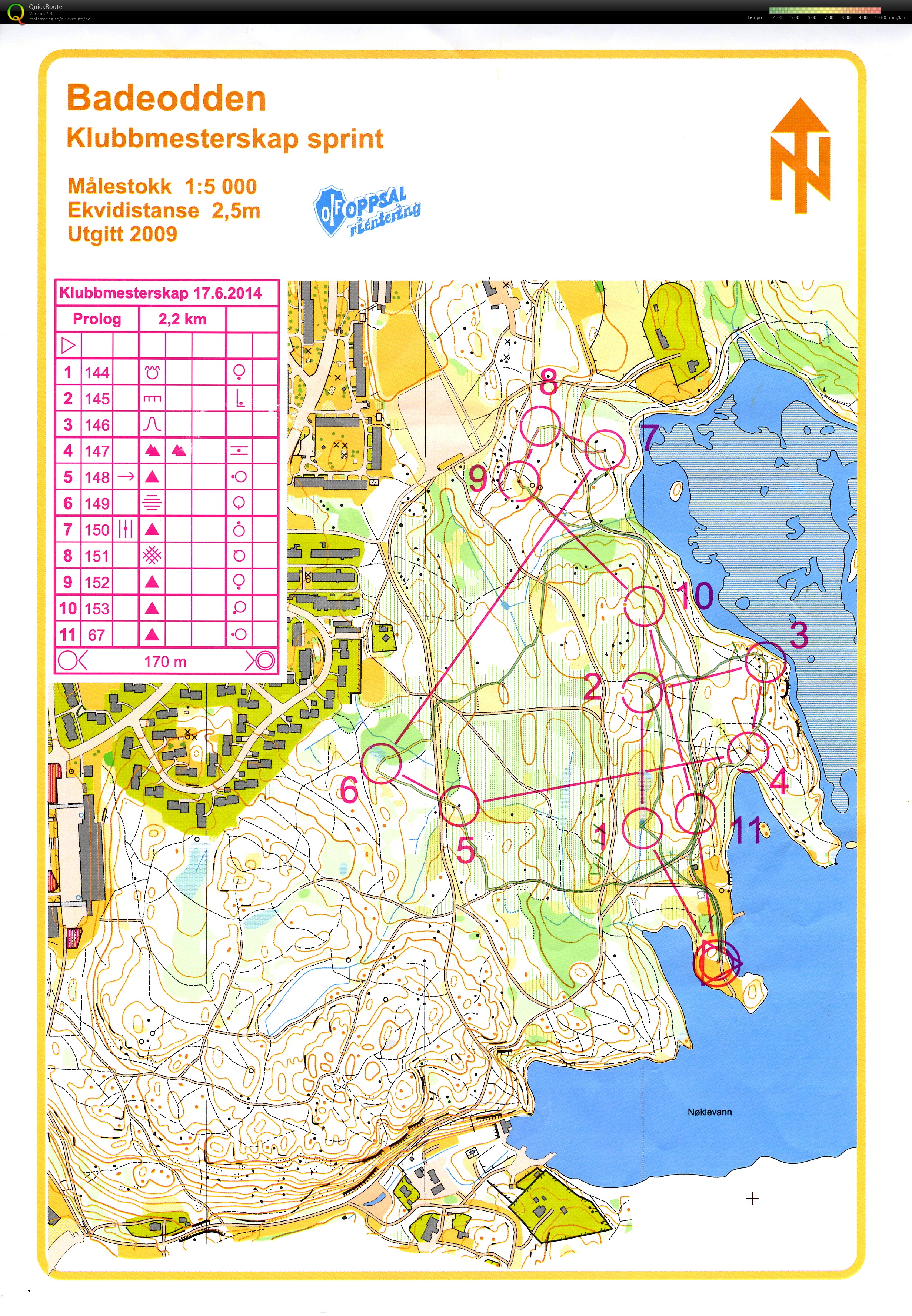 Klubbmesterskap sprint prolog (17.06.2014)