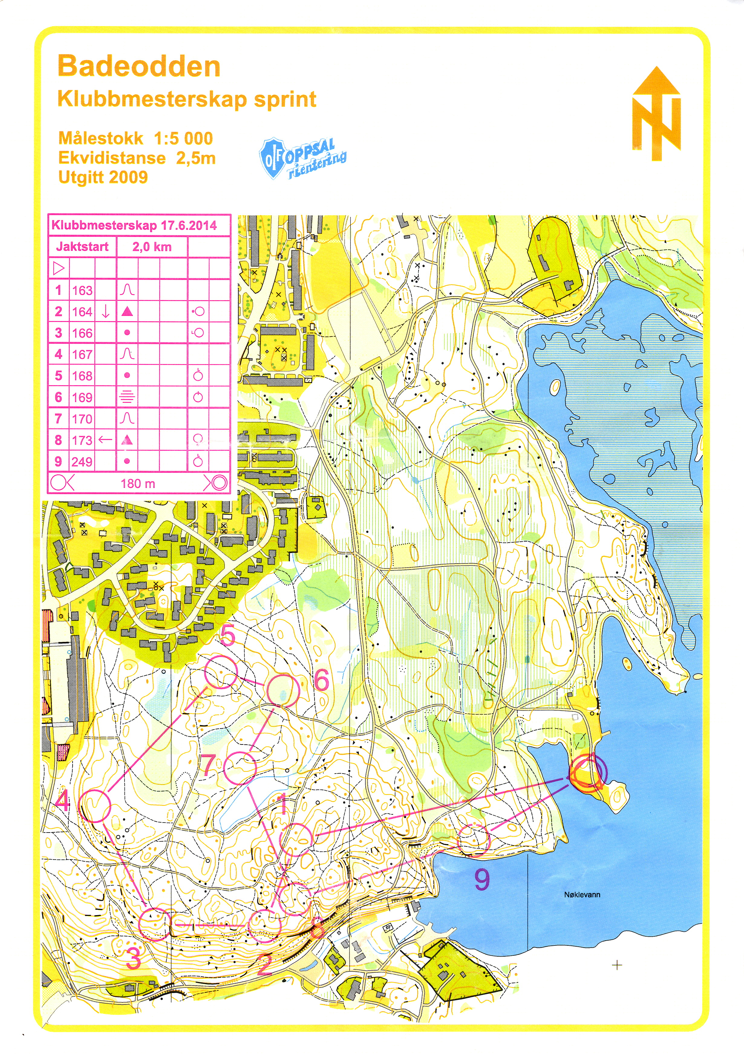 Klubbmesterskap sprint jaktstart/finale (17.06.2014)