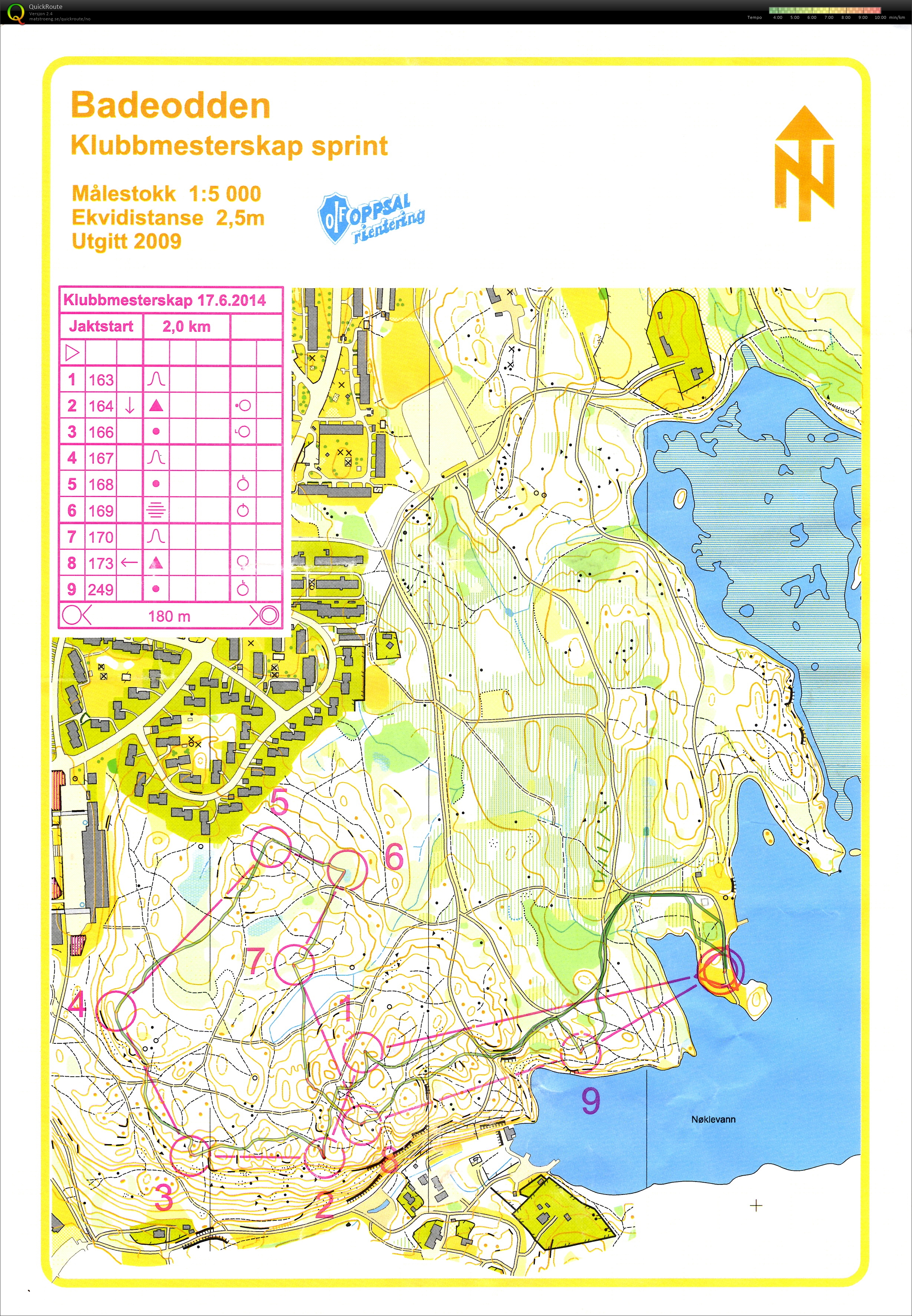 Klubbmesterskap sprint jaktstart/finale (17.06.2014)