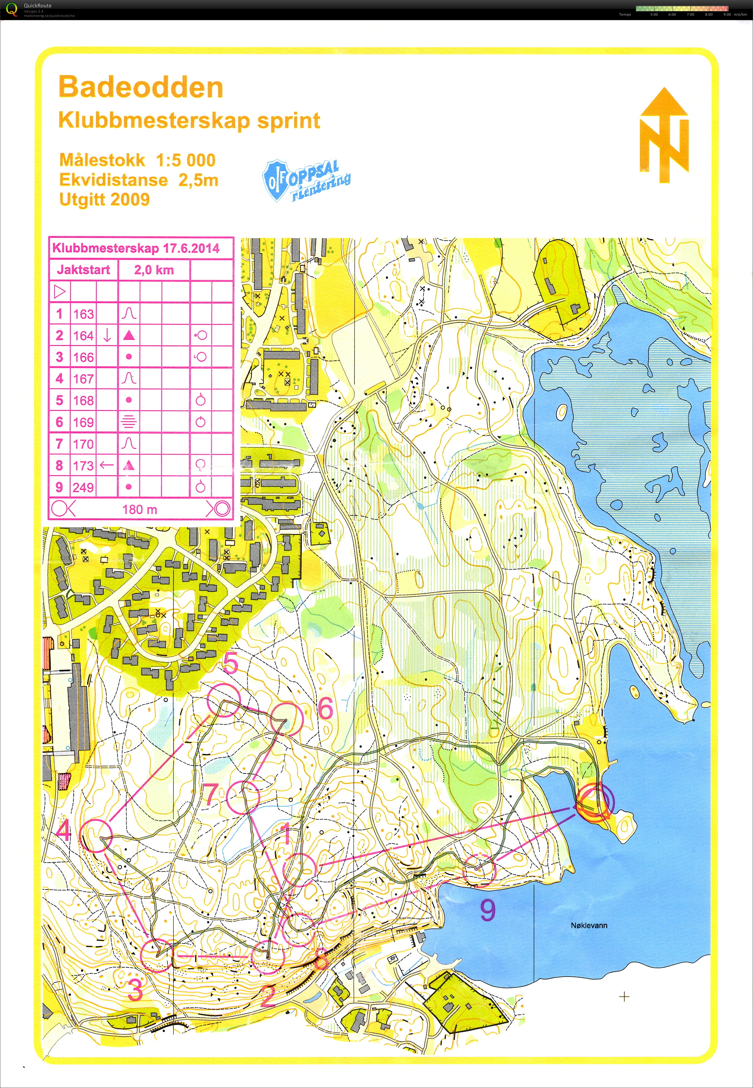 Klubbmesterskap sprint finale (17.06.2014)