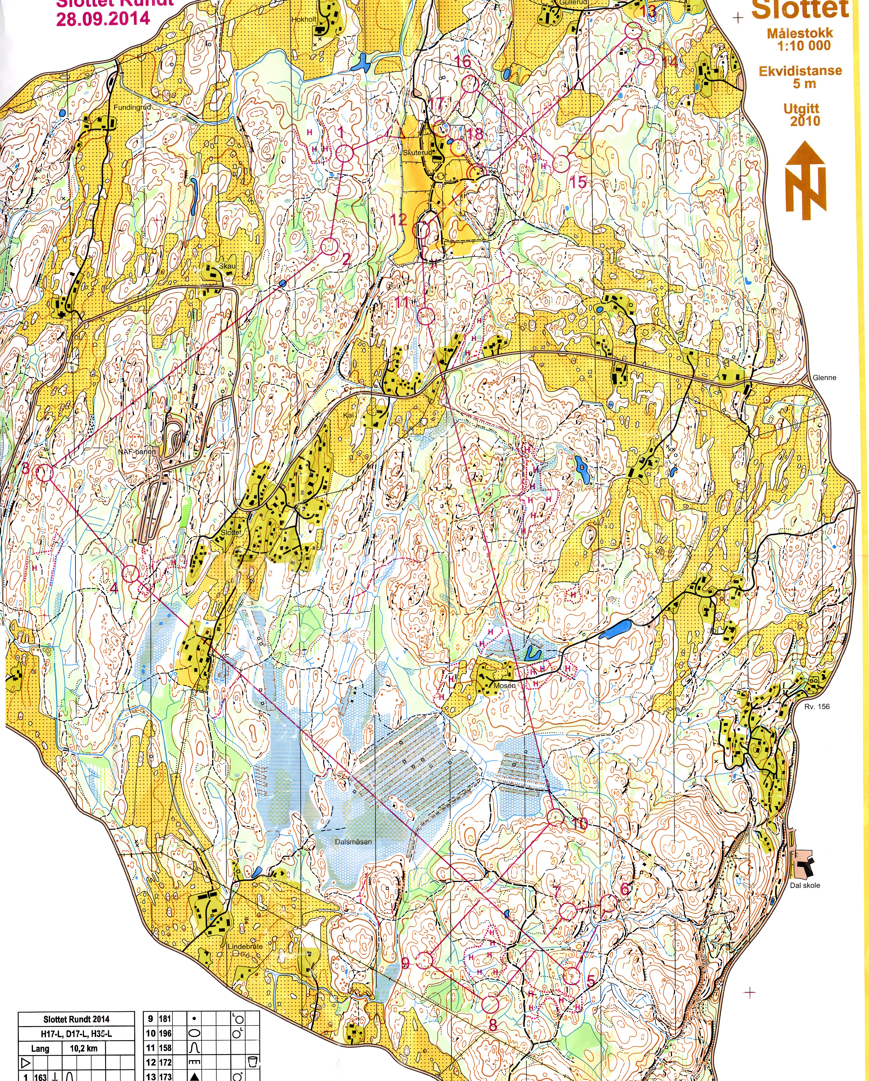 Slottet rundt (28.09.2014)