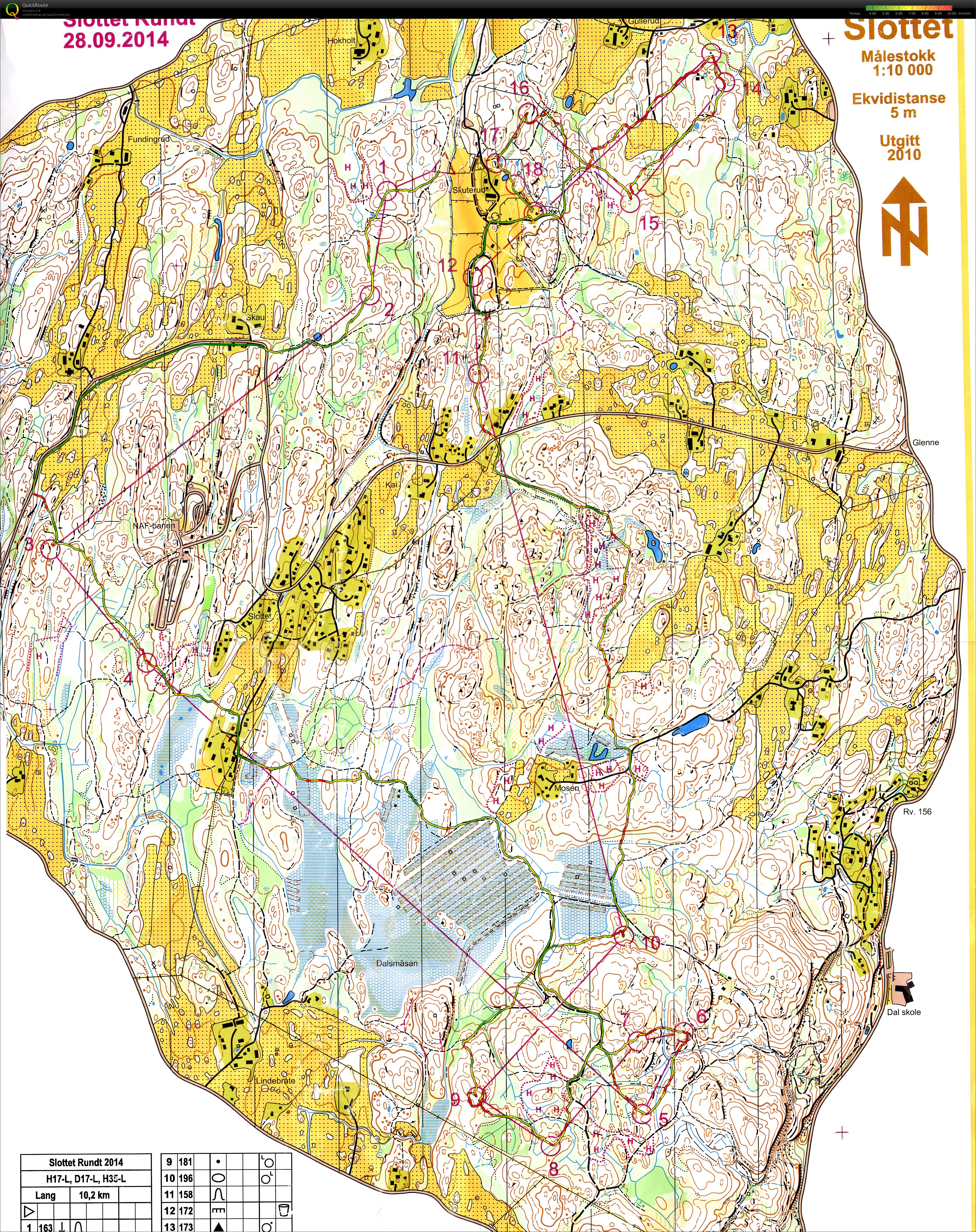 Slottet rundt (28.09.2014)