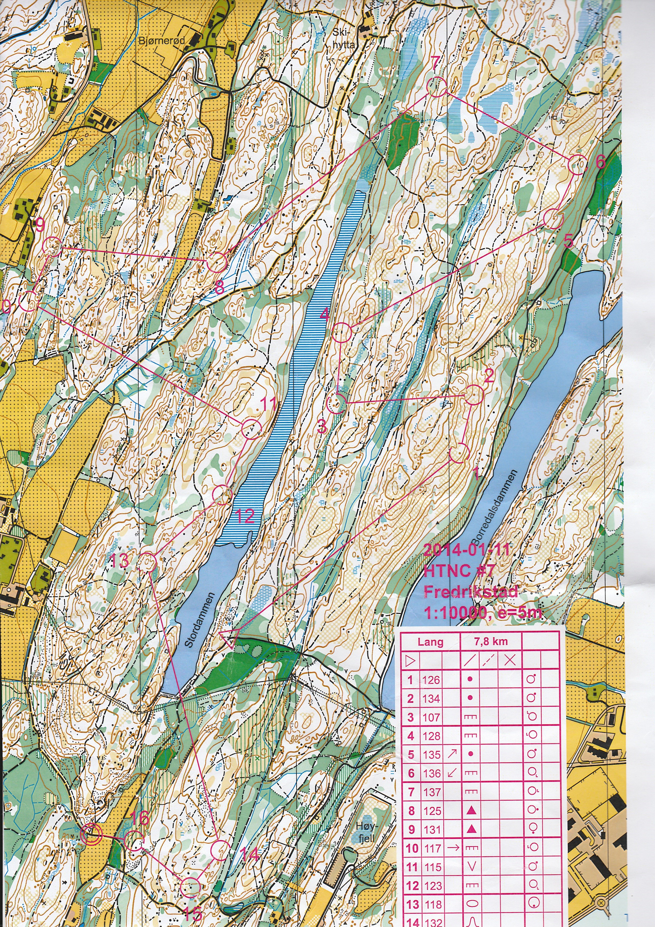 Høiås Trimtex Night Cup 7 (11.01.2014)