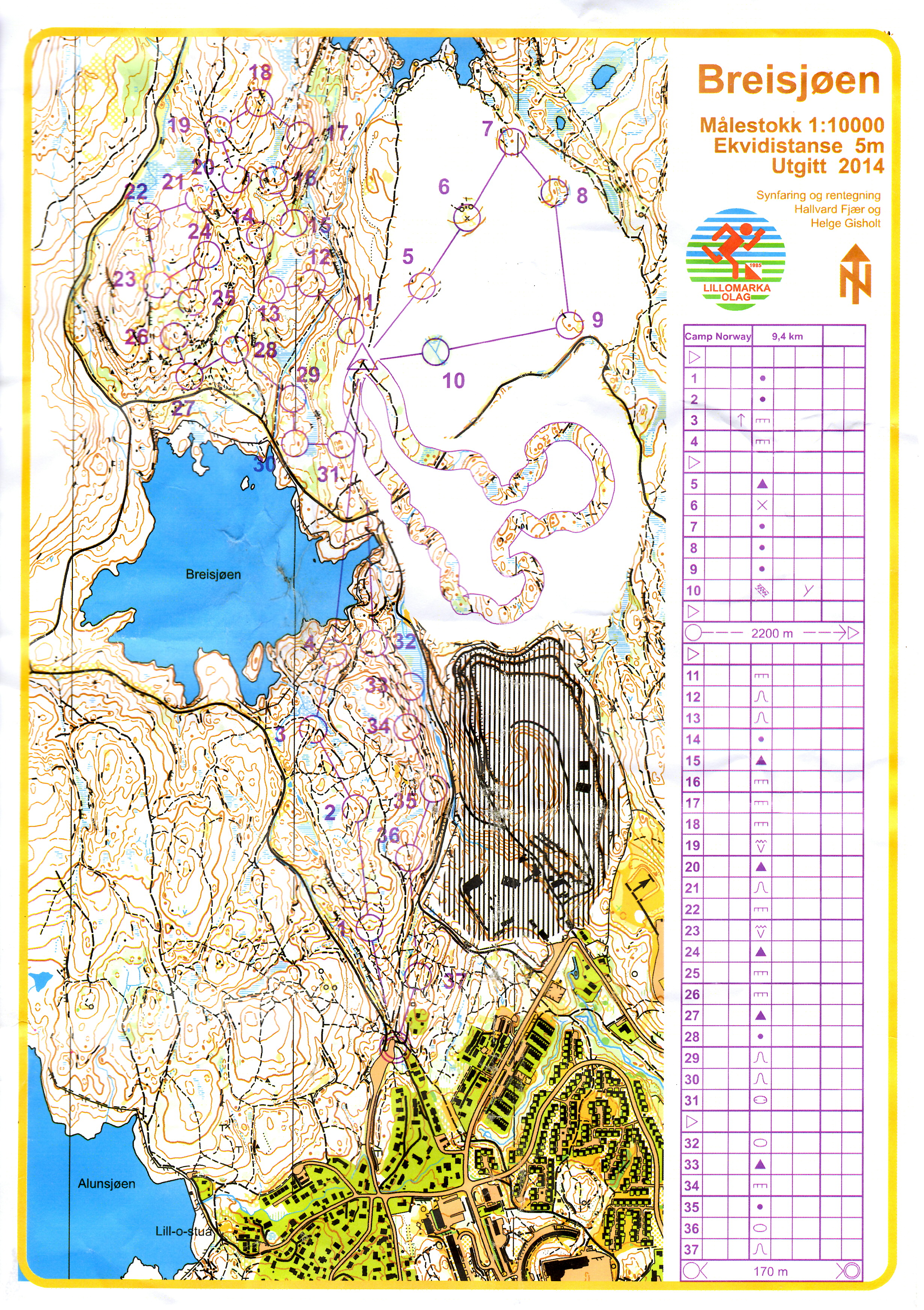 Camp Norway postplukk (02.11.2014)