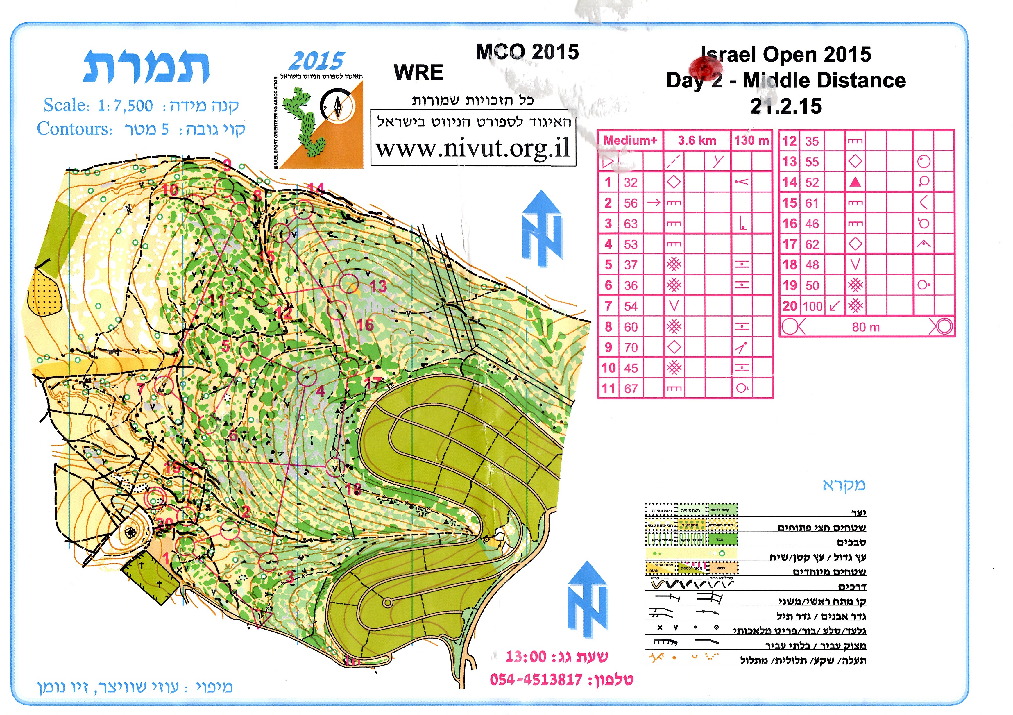 Israel Open 2015, Mellom (21.02.2015)