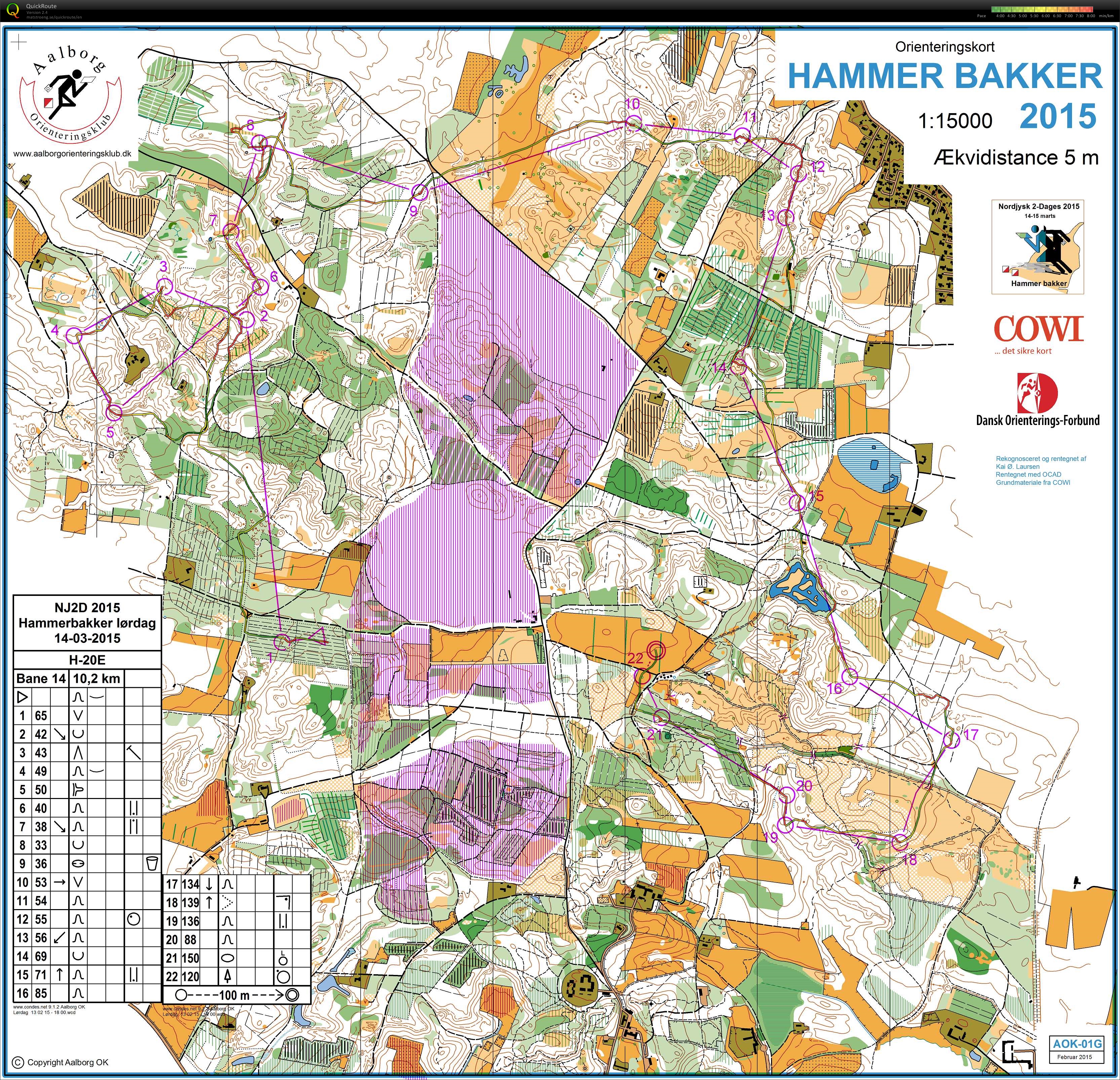 Nordjysk 2 dagers Lang (14.03.2015)