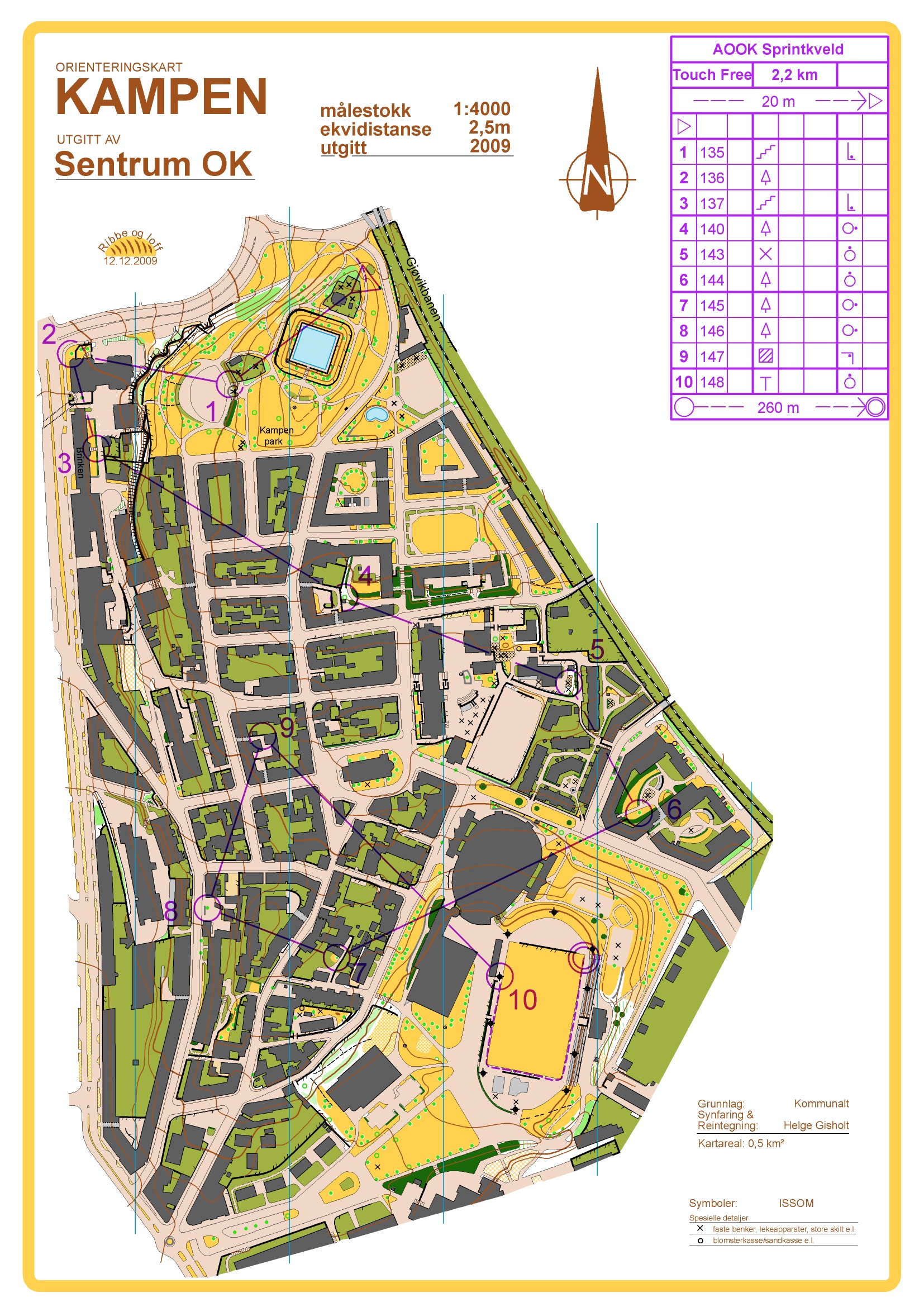 Sprintkveld AOOK 2,2 km (27.05.2015)