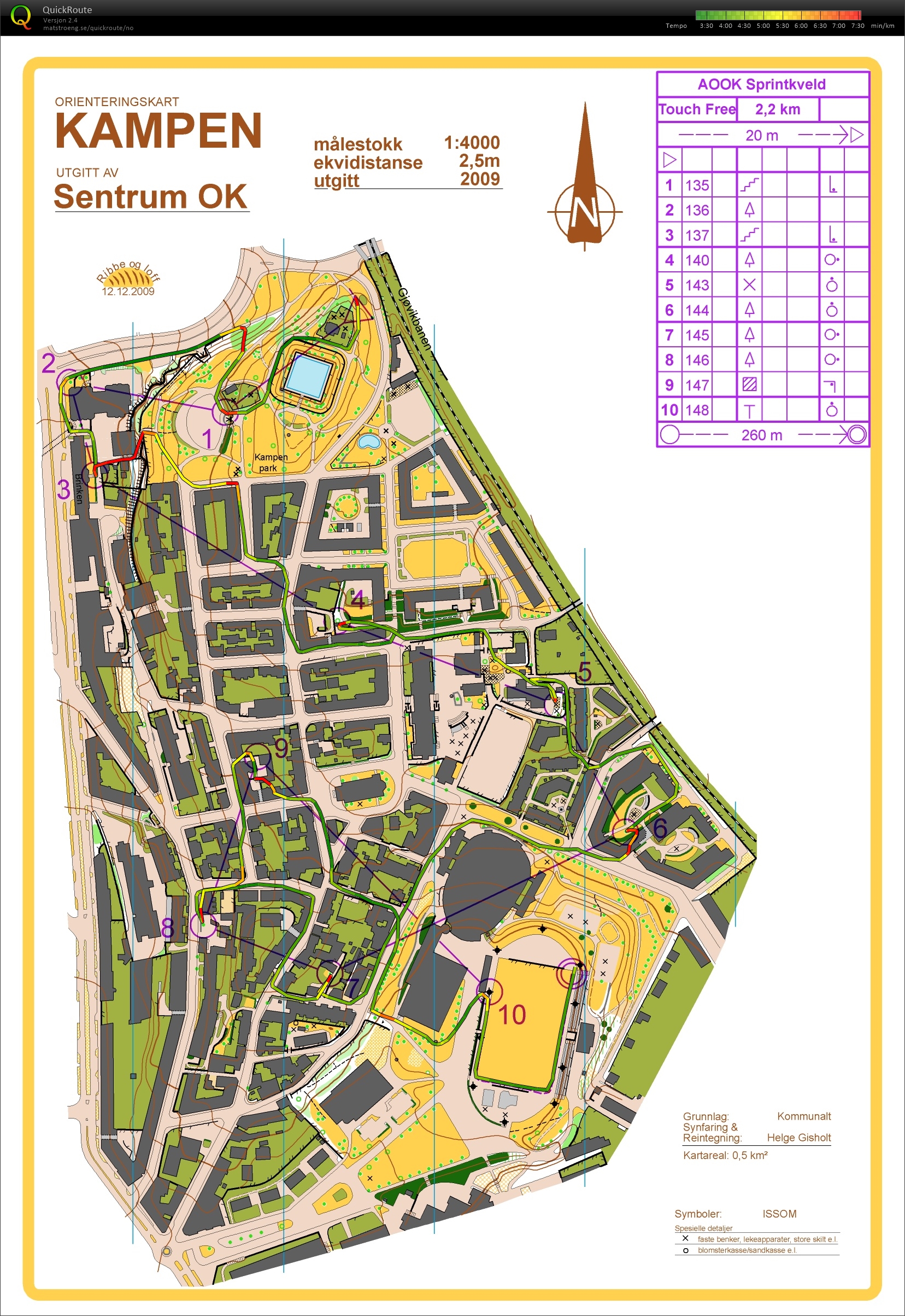 Sprintkveld AOOK 2,2 km (27.05.2015)