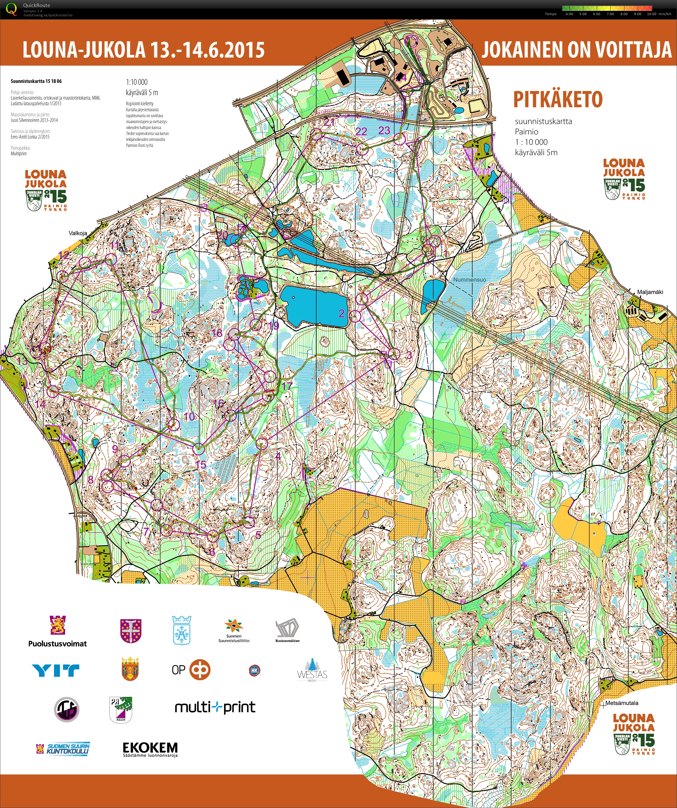 Jukola 2015  (14.06.2015)