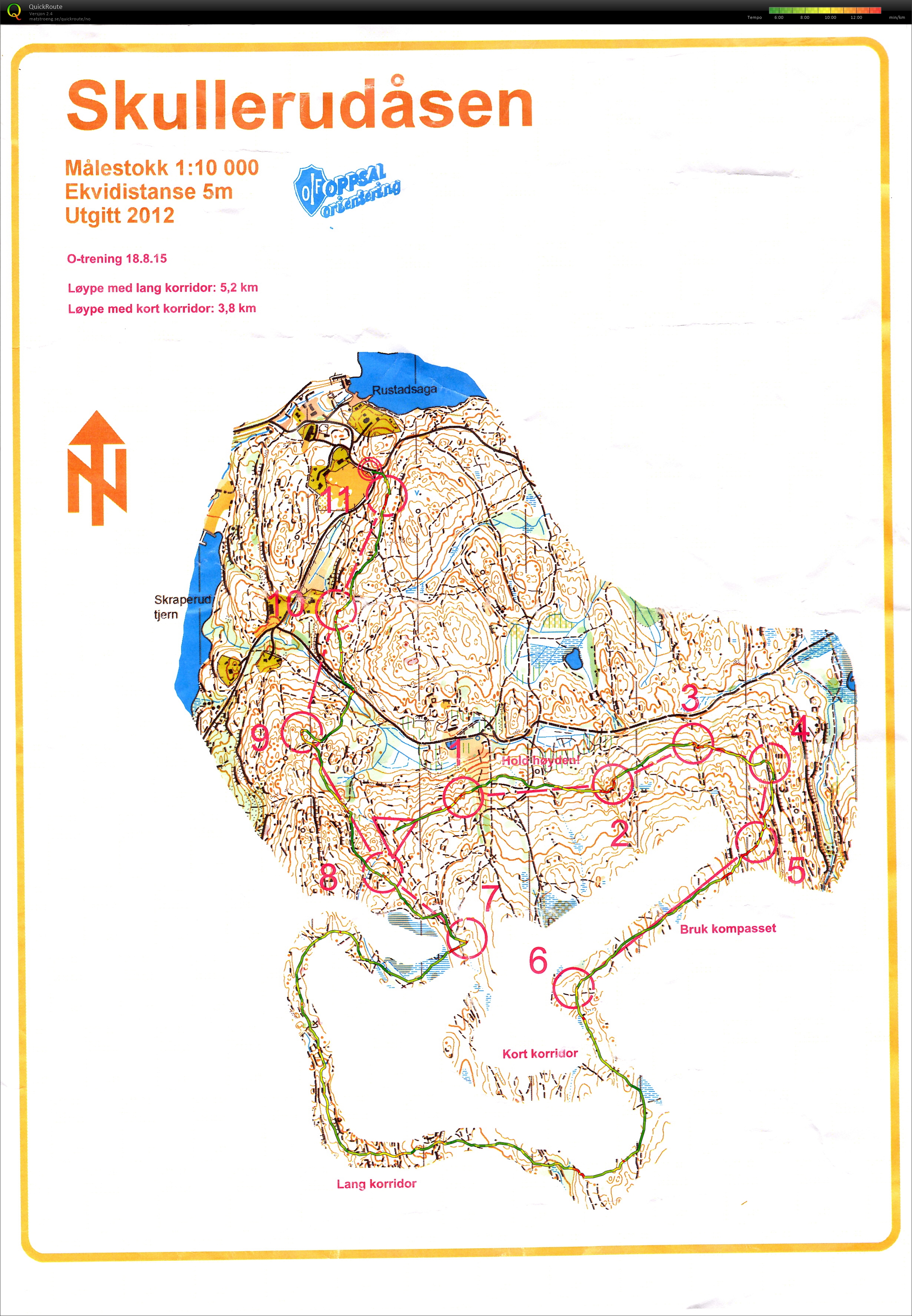 Trening fra Hestehagen 2015 (18.08.2015)