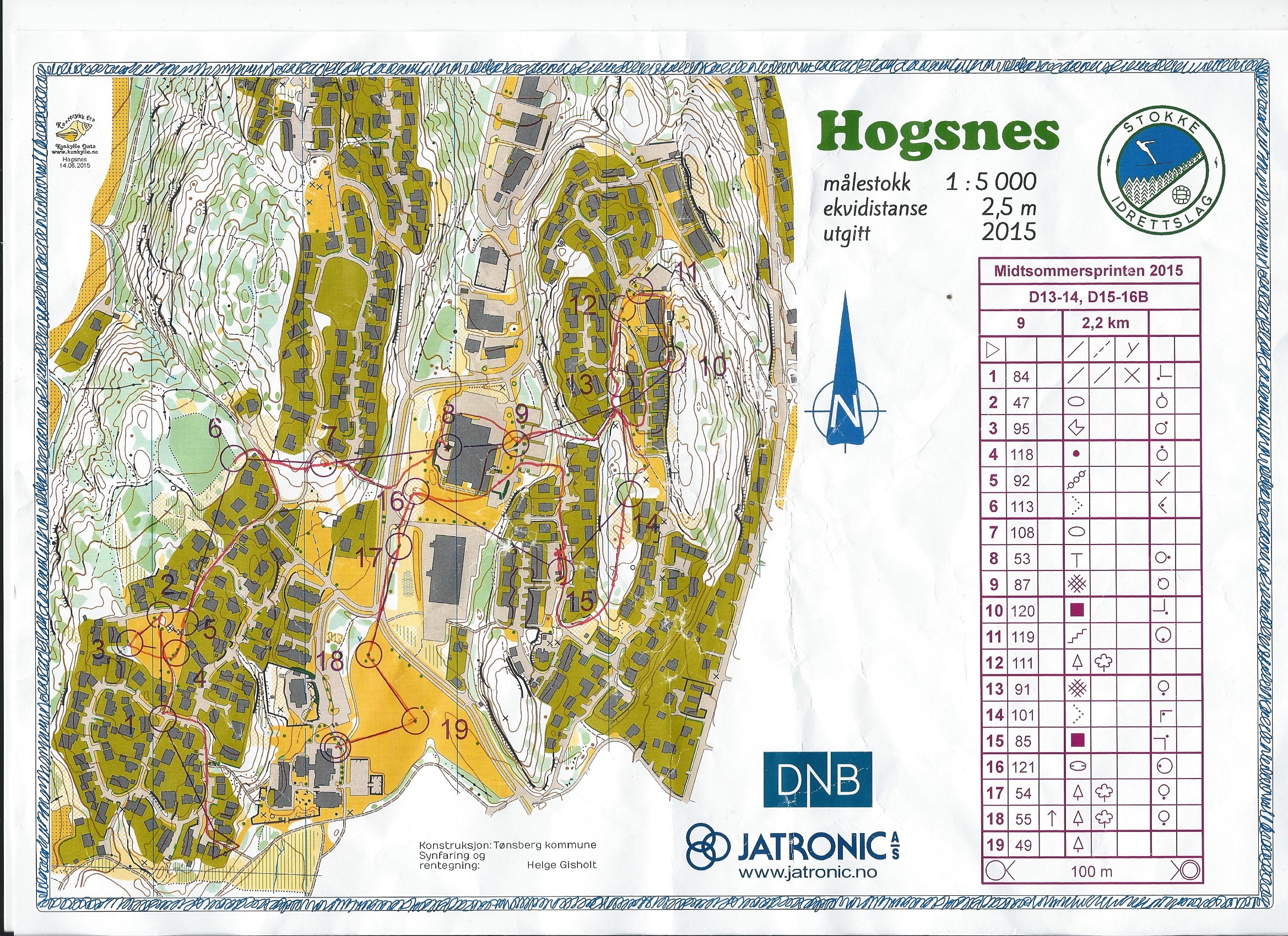 Midtsommersprinten 2015, D13-14 (13.06.2015)