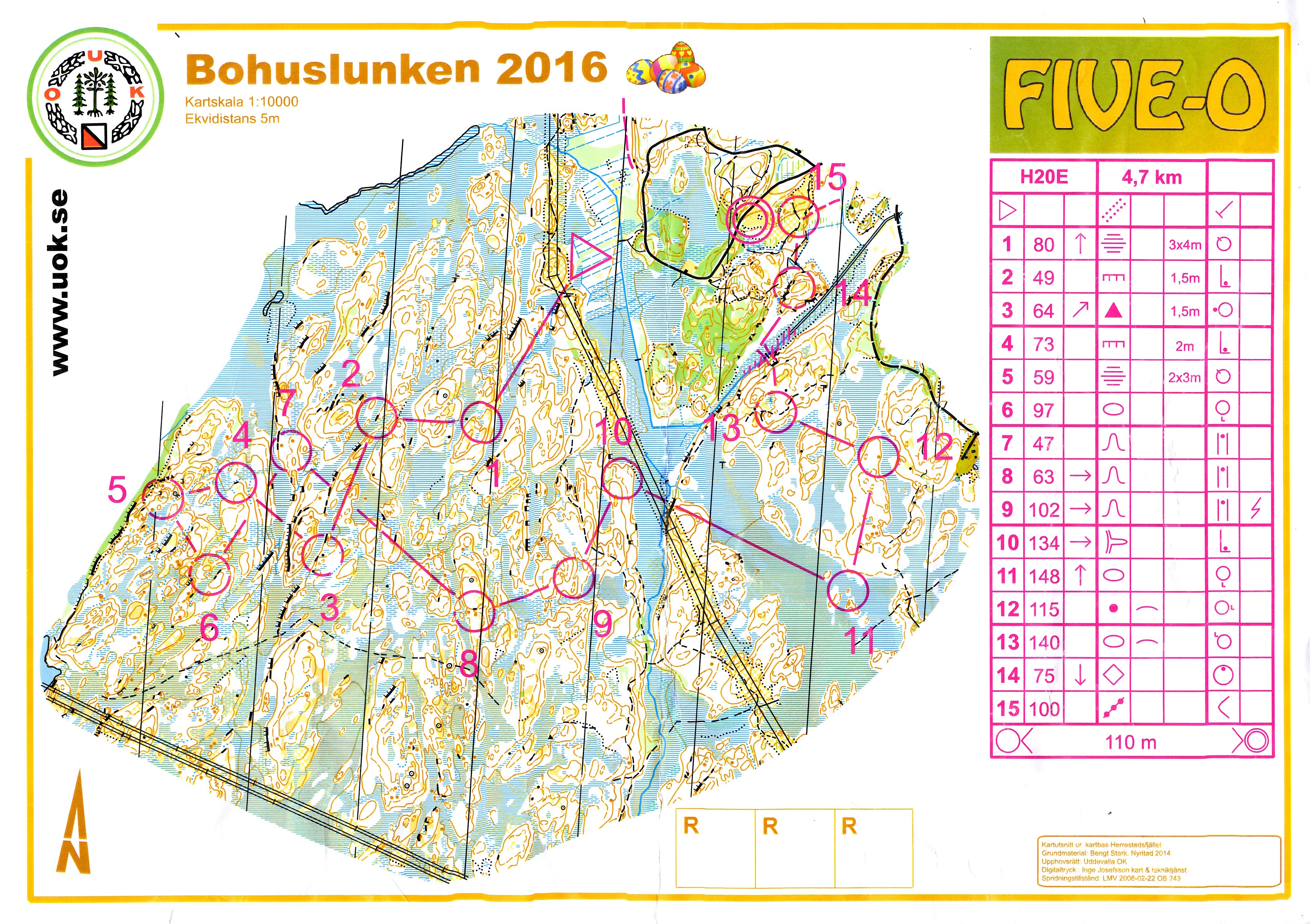 Bohuslunken, Five-O, #4 (27.03.2016)