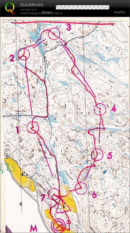 KM stafett Telemark (28.08.1977)