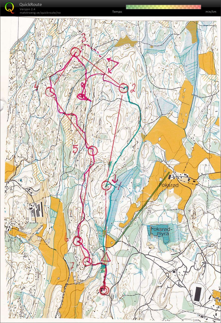 KM stafett Telemark (20.08.1978)