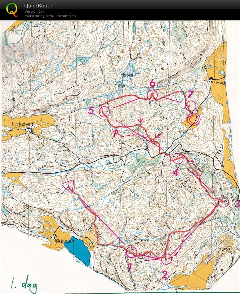 Jubileumsløp, 1.dag (30.06.1979)