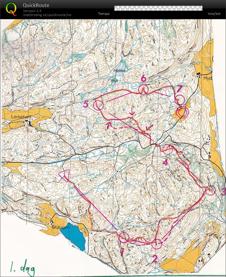 Jubileumsløp, 1.dag (30.06.1979)