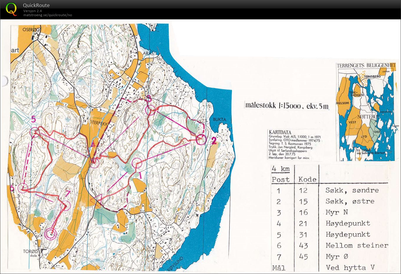 O-cup, 4.runde (01.09.1979)