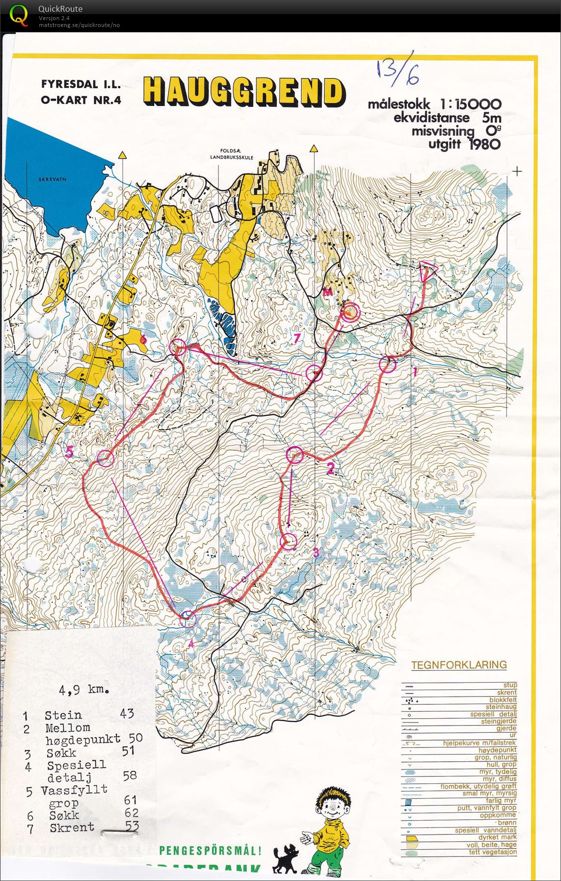 Fyresdal (13.06.1982)