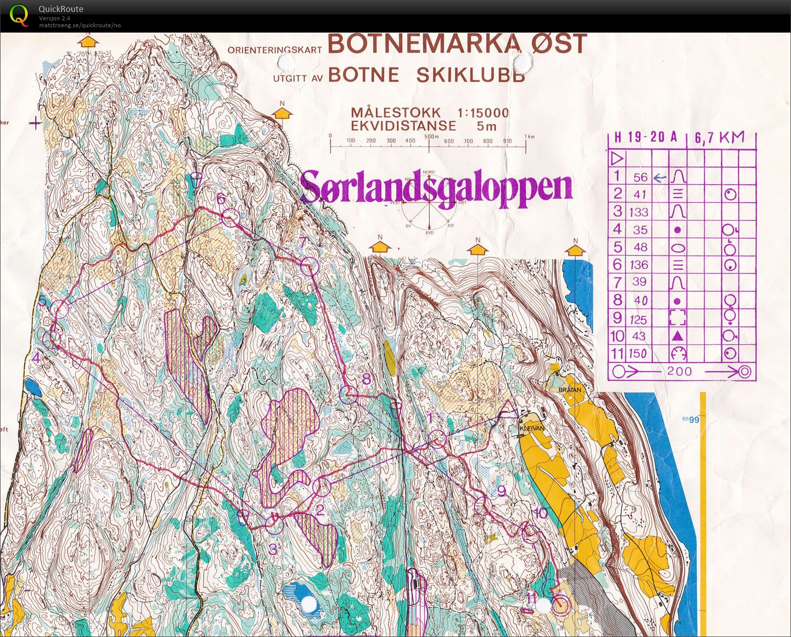 Sørlandsgaloppen, løp 4 (14.07.1983)