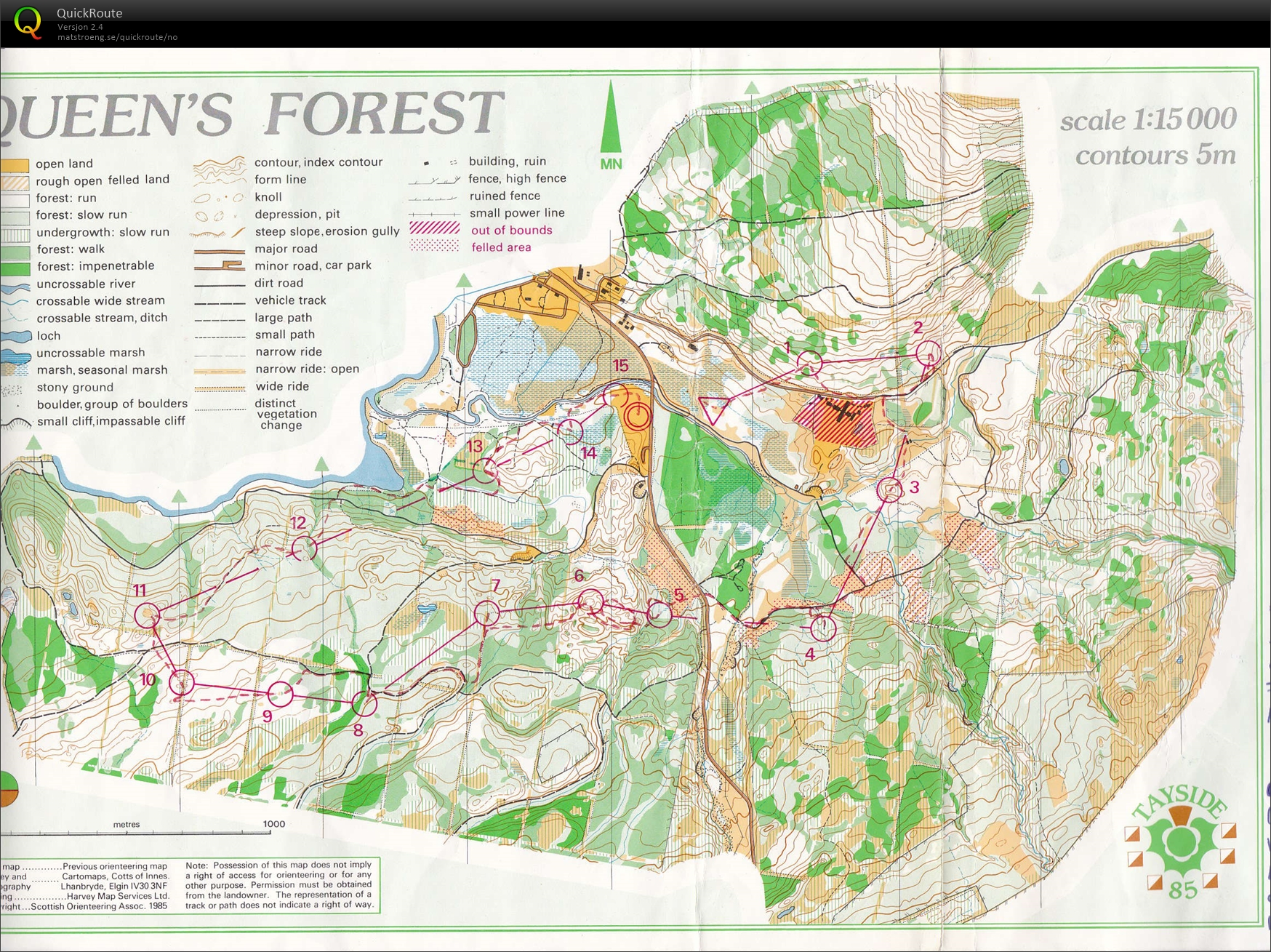 Tayside '85, day 3 (06.08.1985)