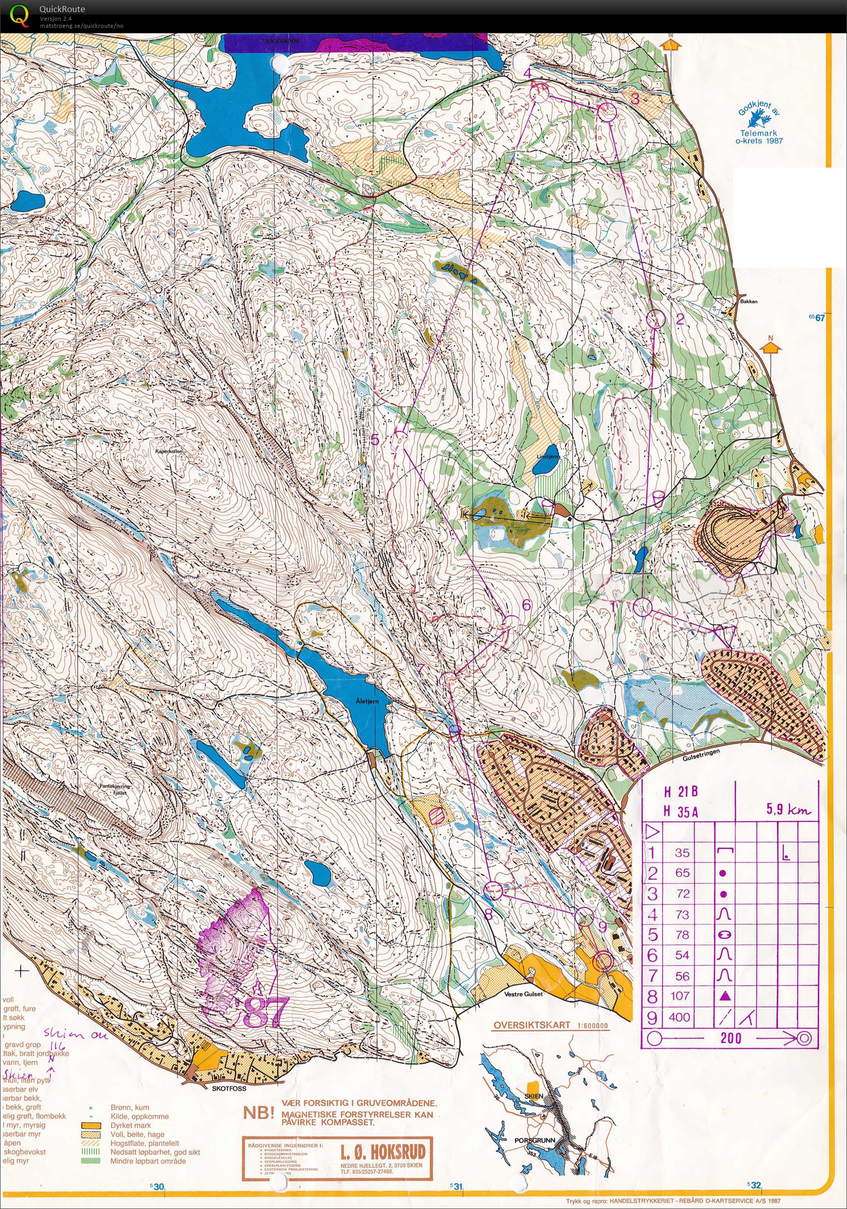 Sørlandsgaloppen, løp 4 (09.07.1987)