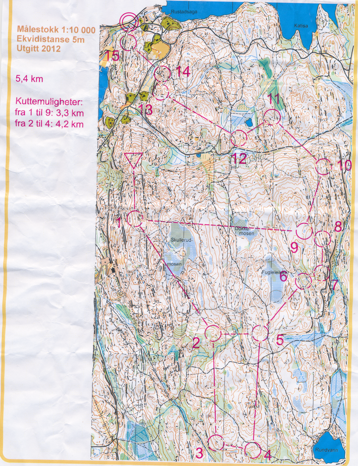 Tirsdags-trening fra Rustadsaga (10.05.2016)