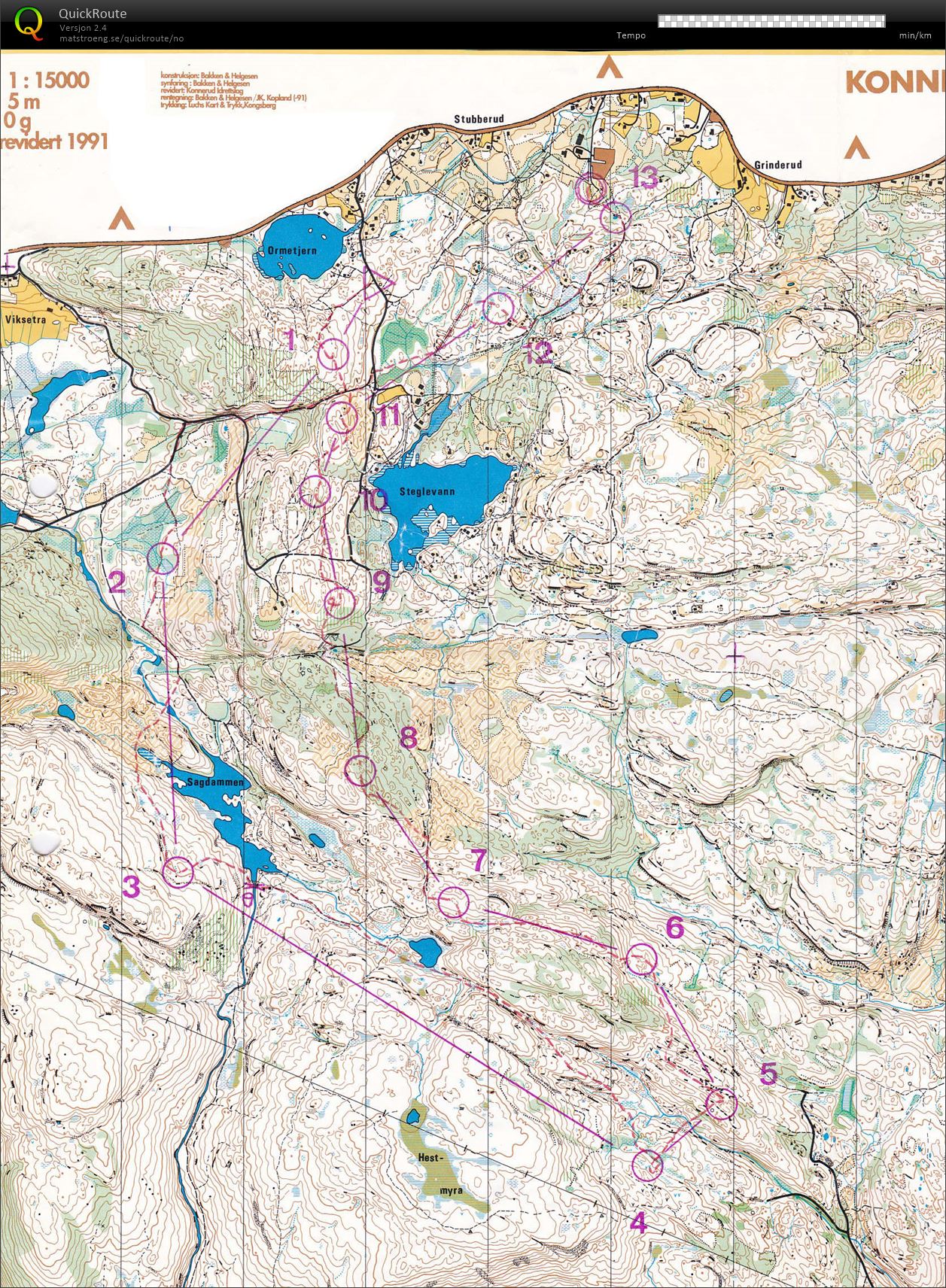 Drammen 3-dagers, dag 2 (29.06.1991)