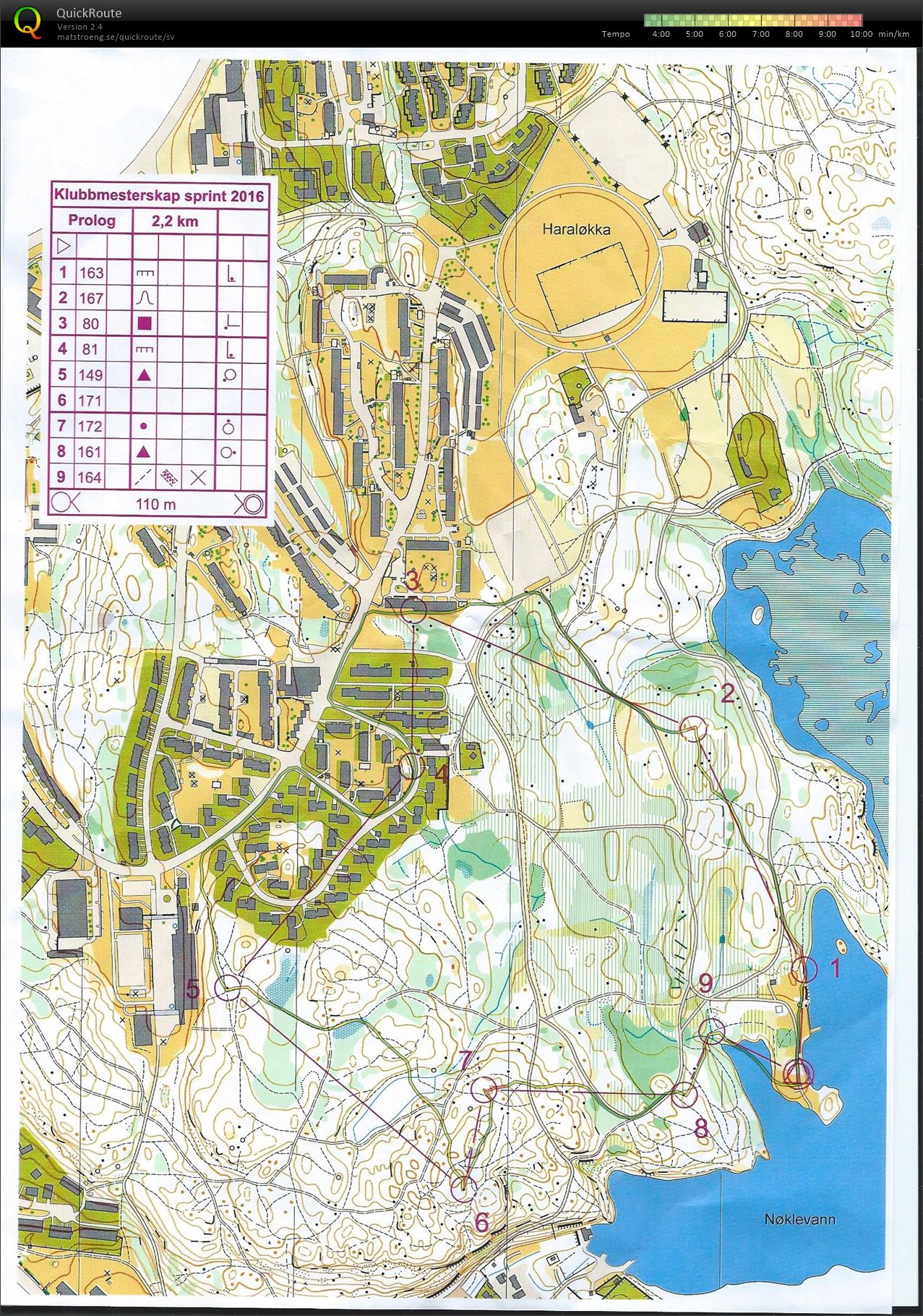 Klubbmesterskap sprint - prolog (21.06.2016)