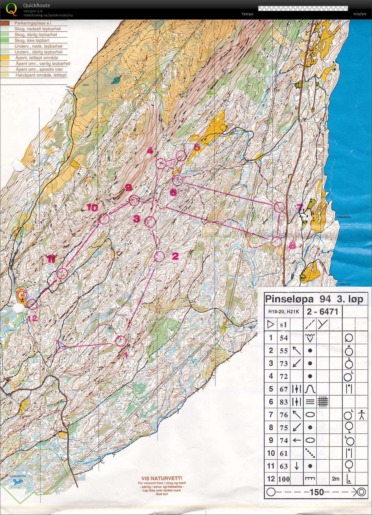 Pinseløp Stord, dag 3 (23.05.1994)