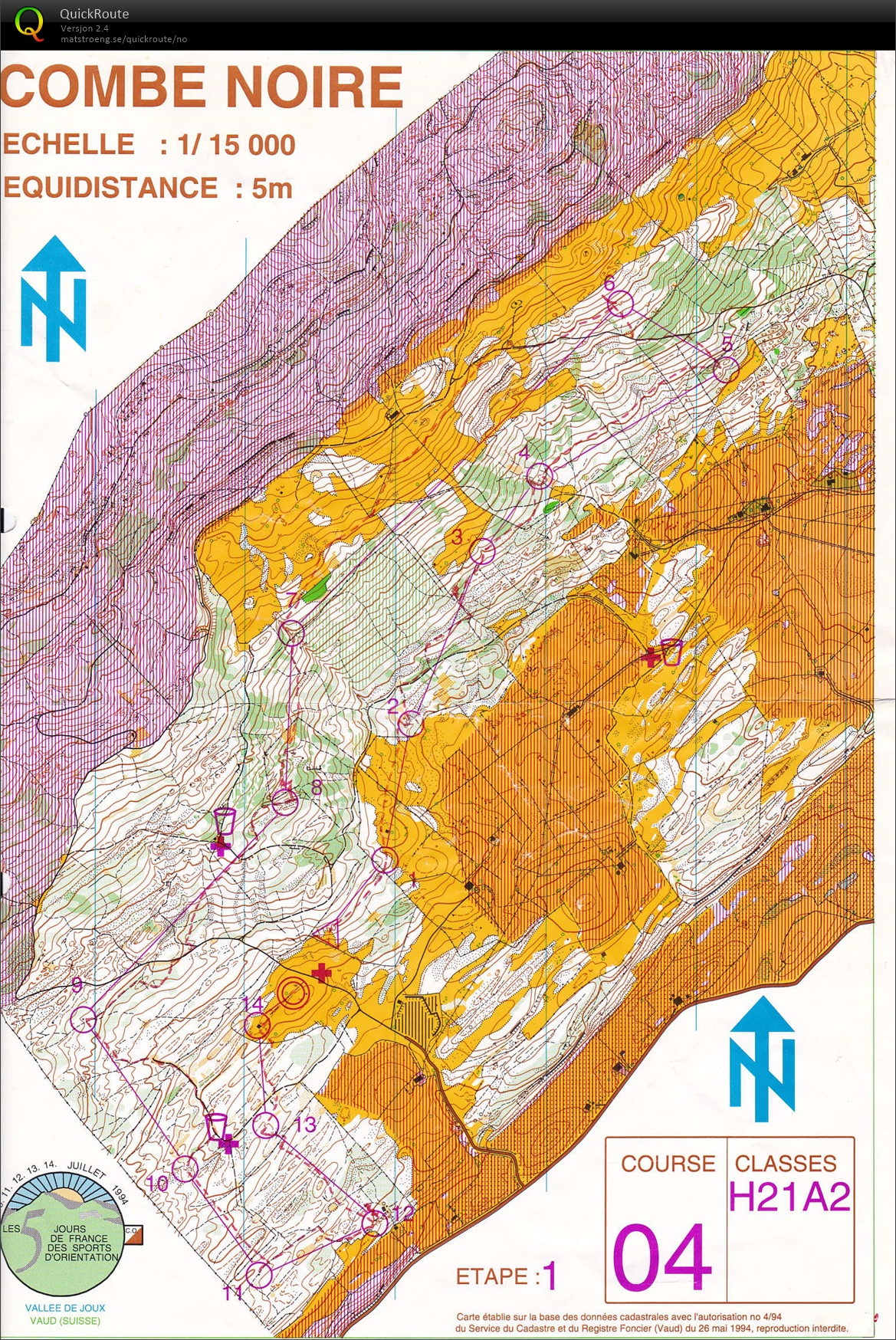 5 jours de France, etape 1 (10-07-1994)