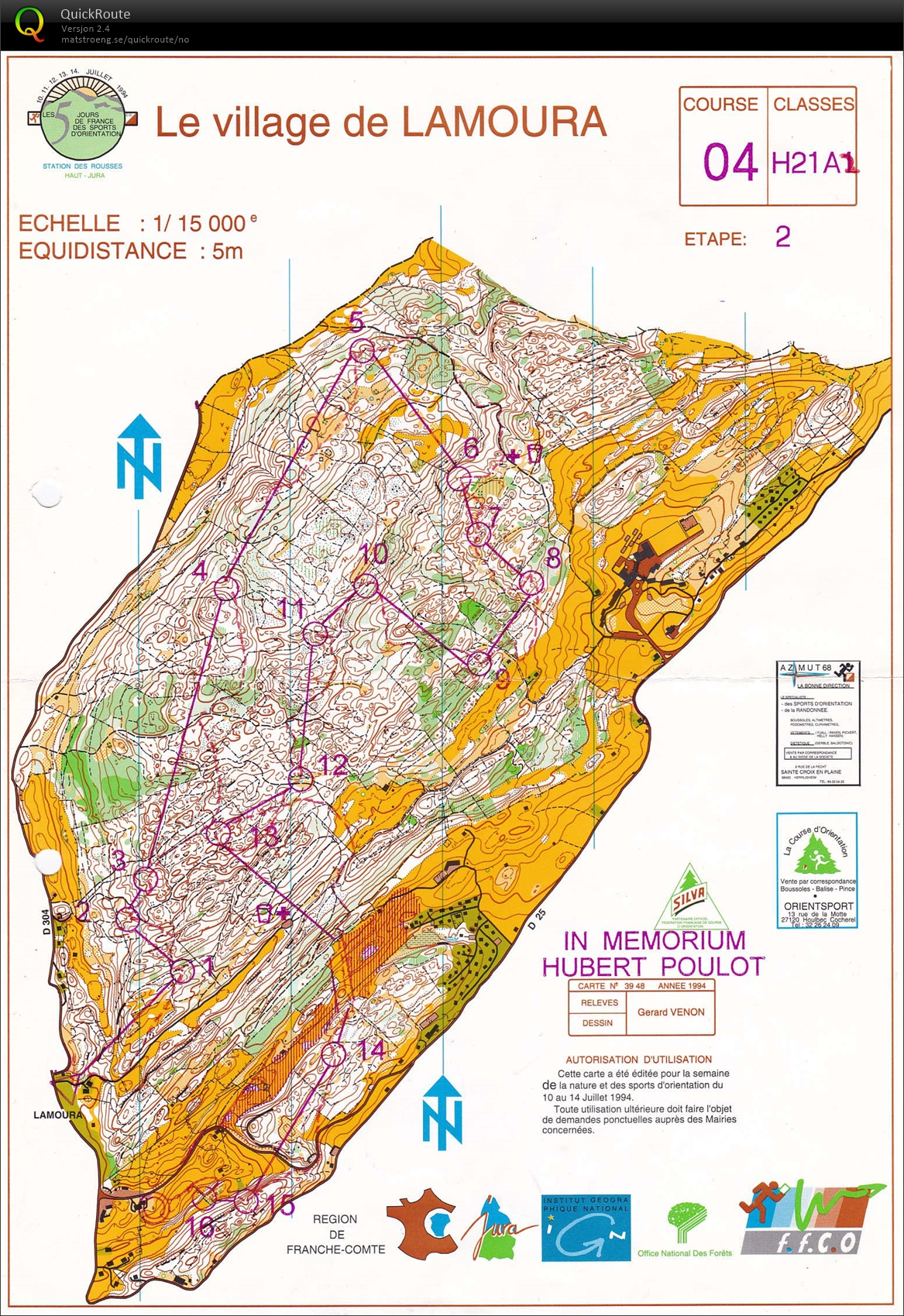 5 jours de France, etape 2 (11.07.1994)