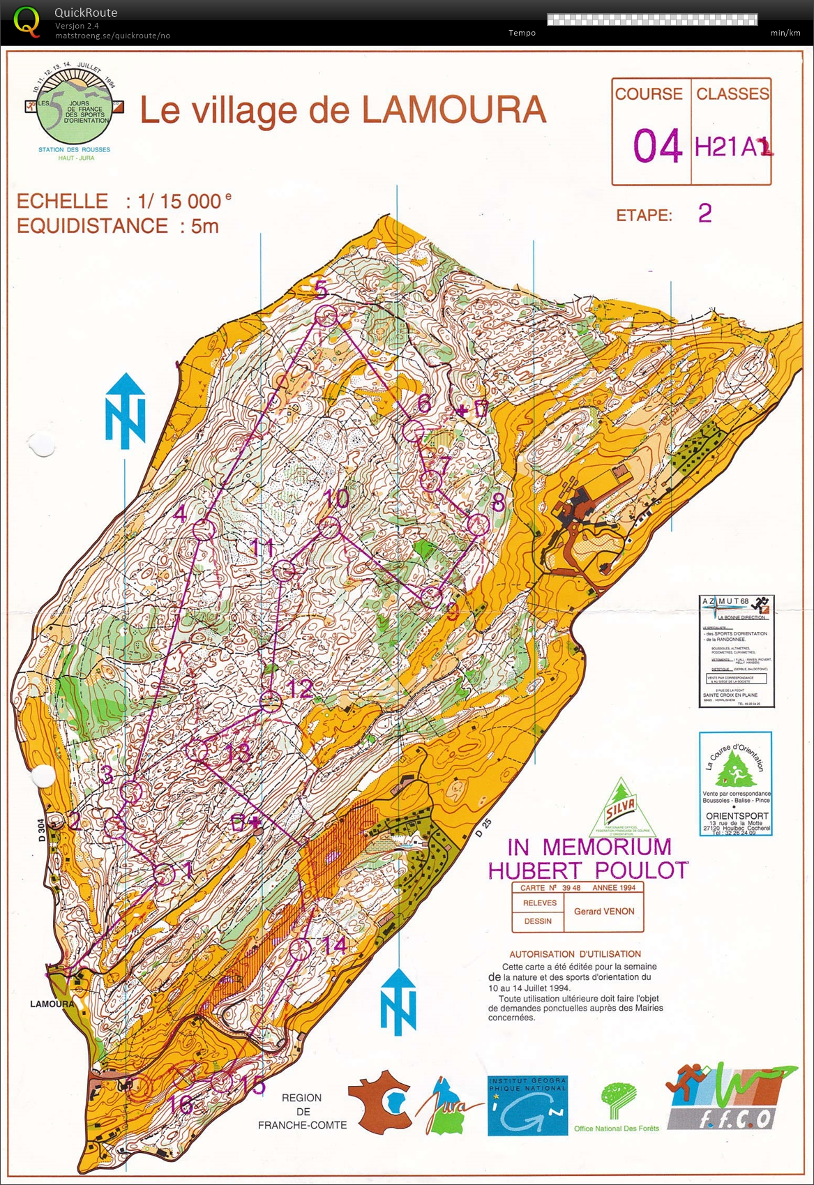 5 jours de France, etape 2 (11.07.1994)