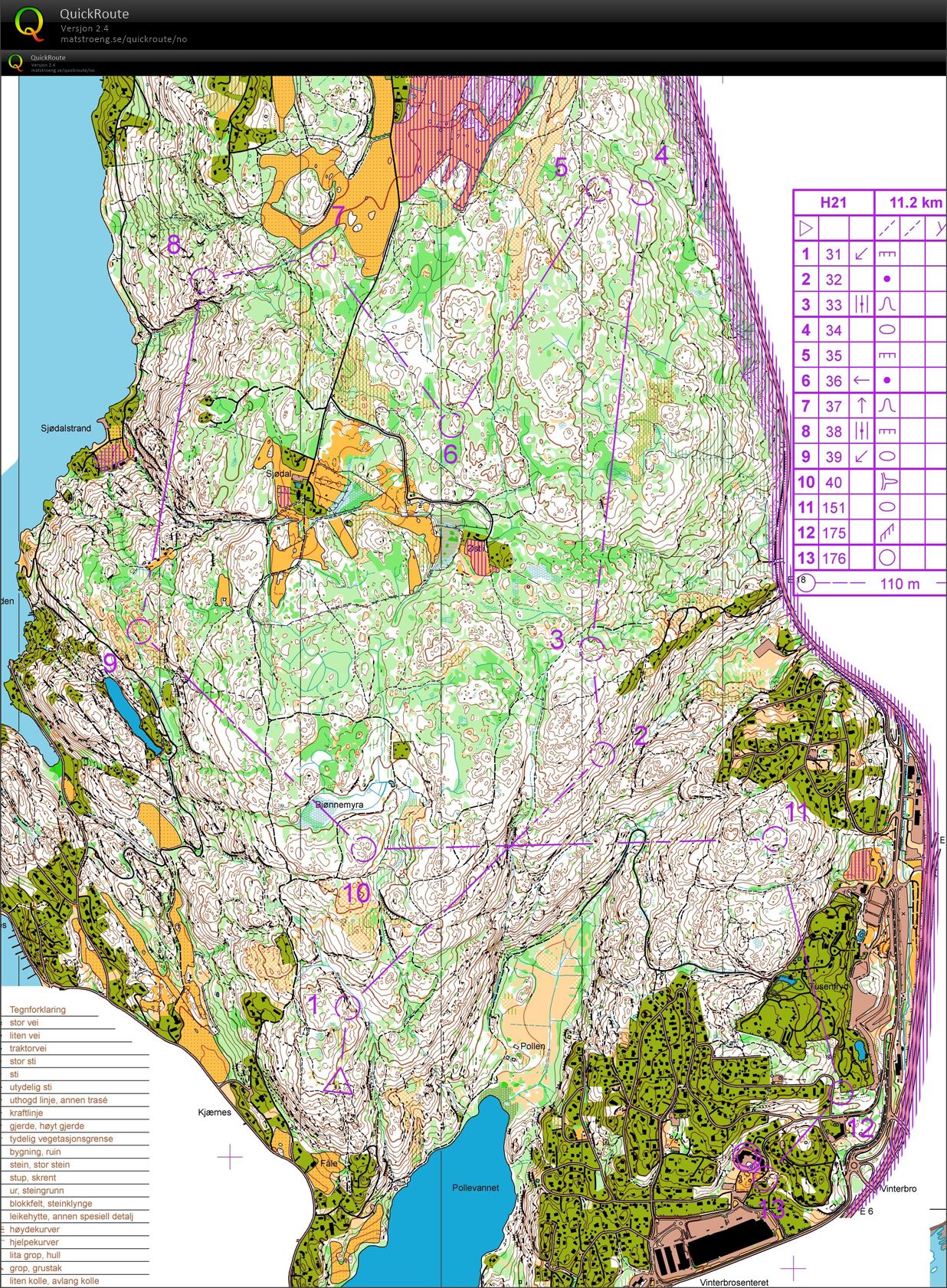 O-tur på Svartskog (03.07.2016)