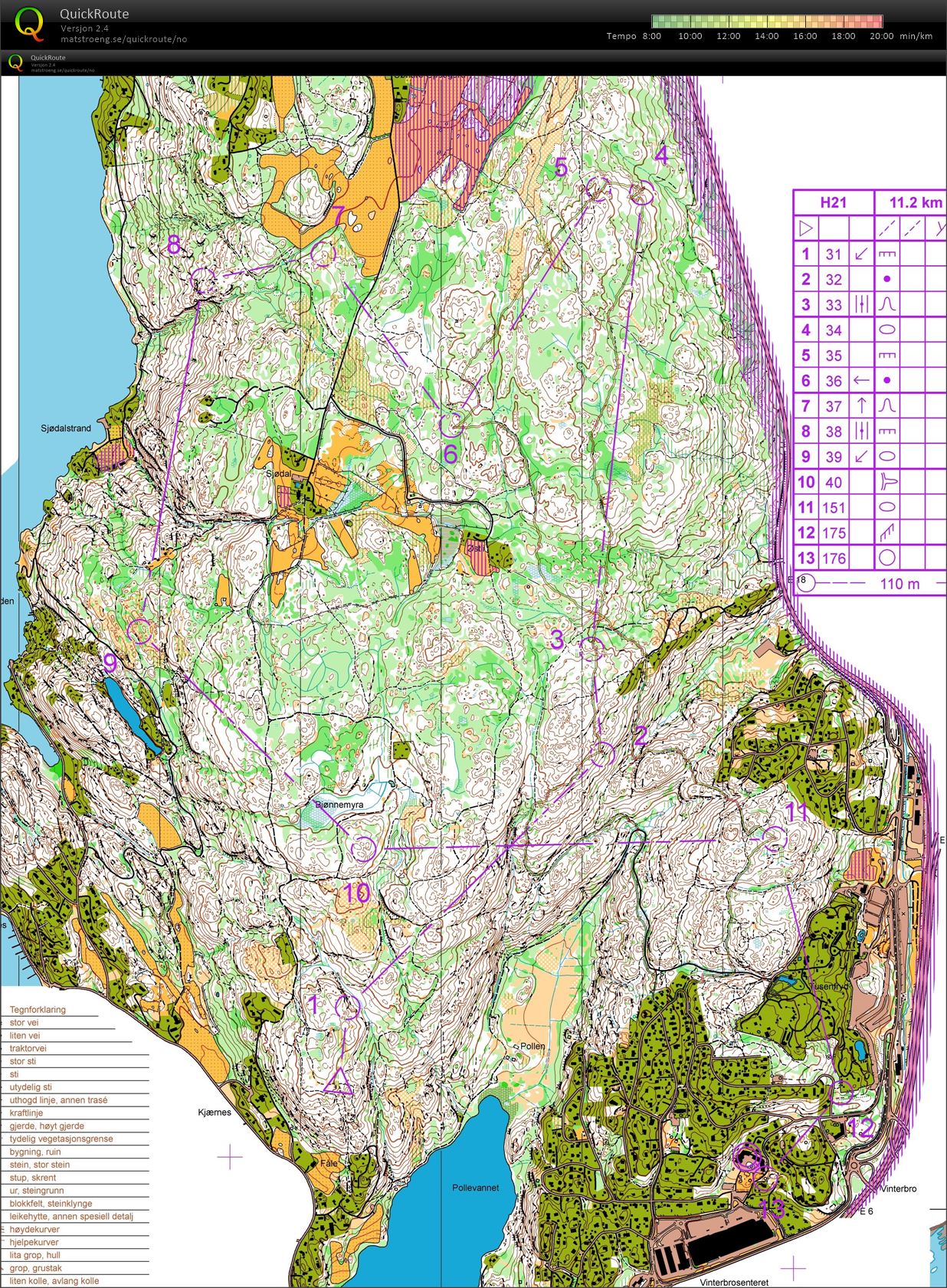 O-tur på Svartskog (03.07.2016)