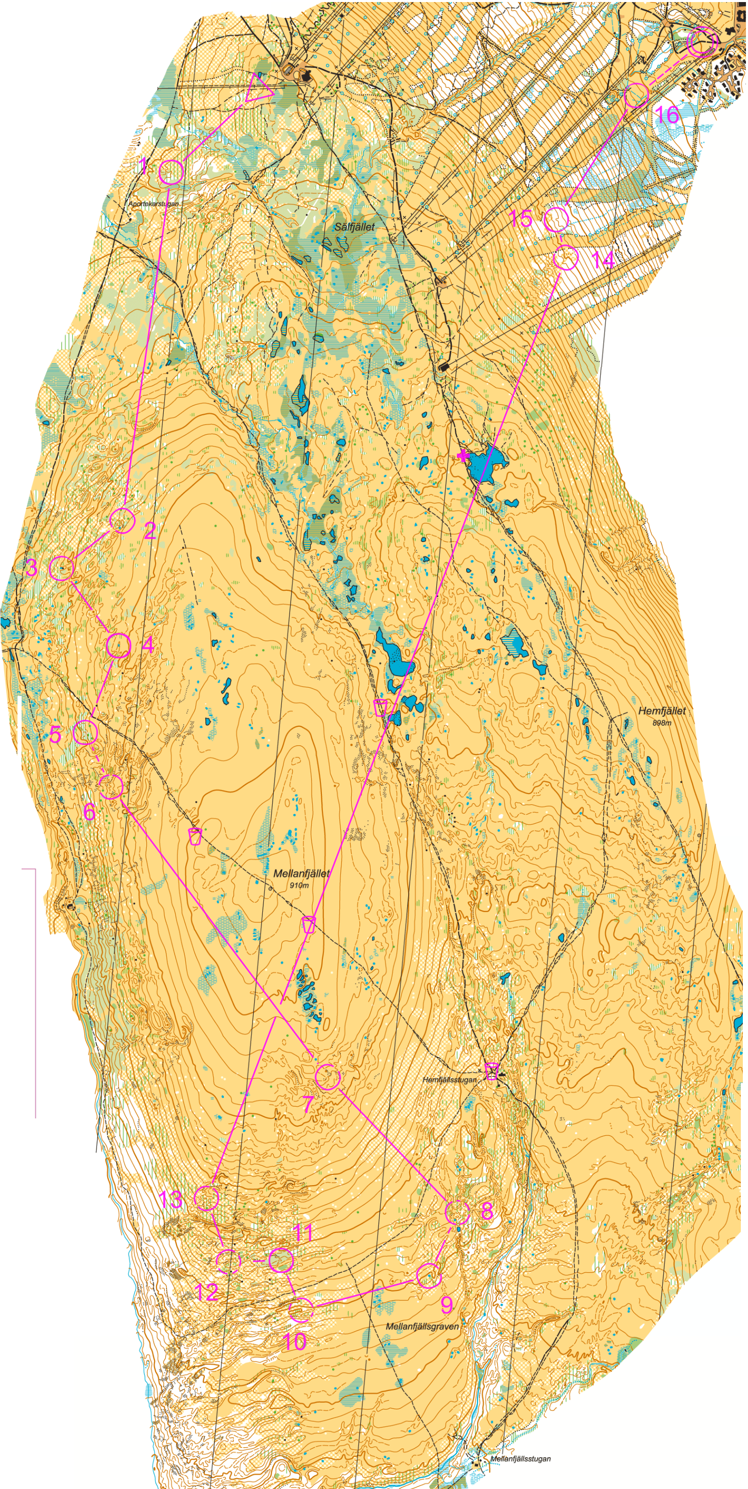 O-Ringen Sälen 2016, etapp 4 (28.07.2016)