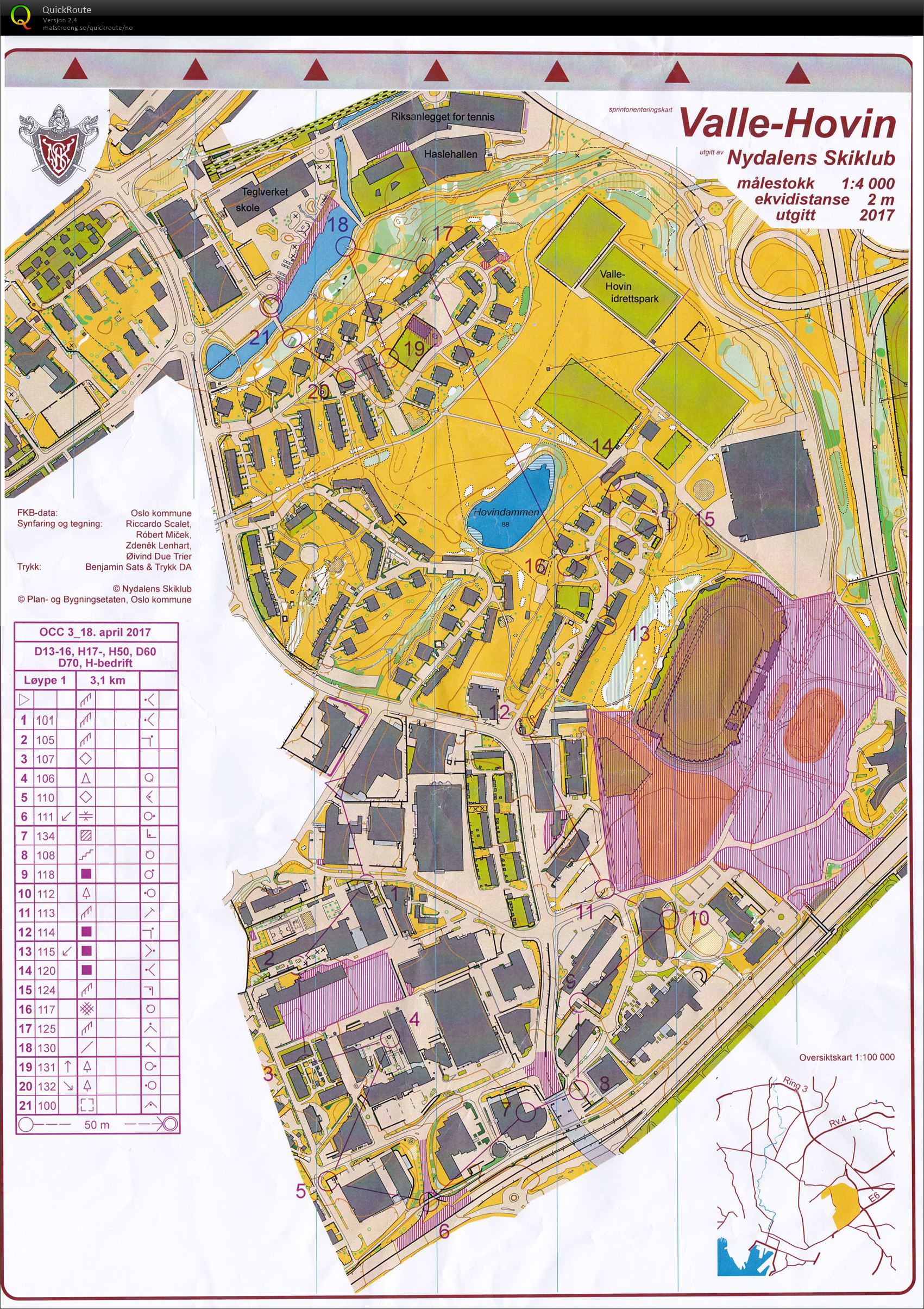 Oslo City Cup 3 (18.04.2017)