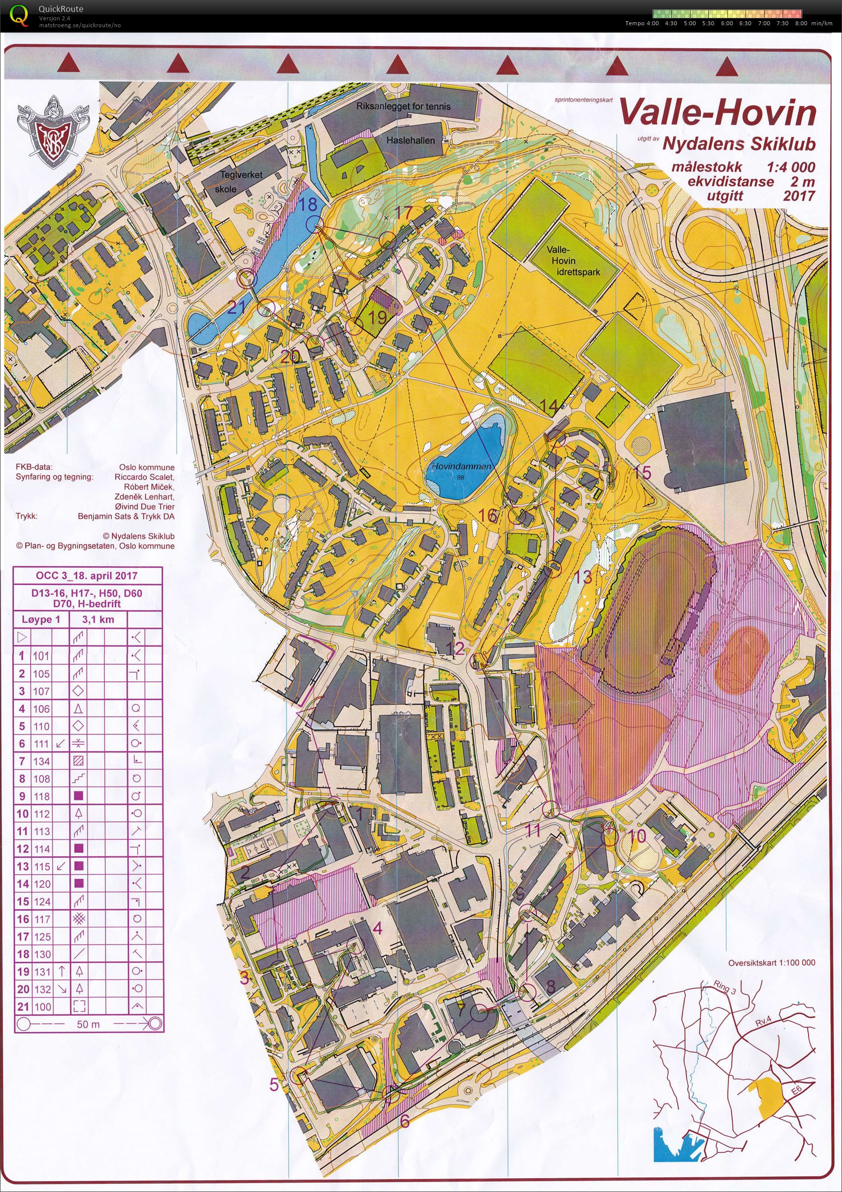 Oslo City Cup 3 (18.04.2017)