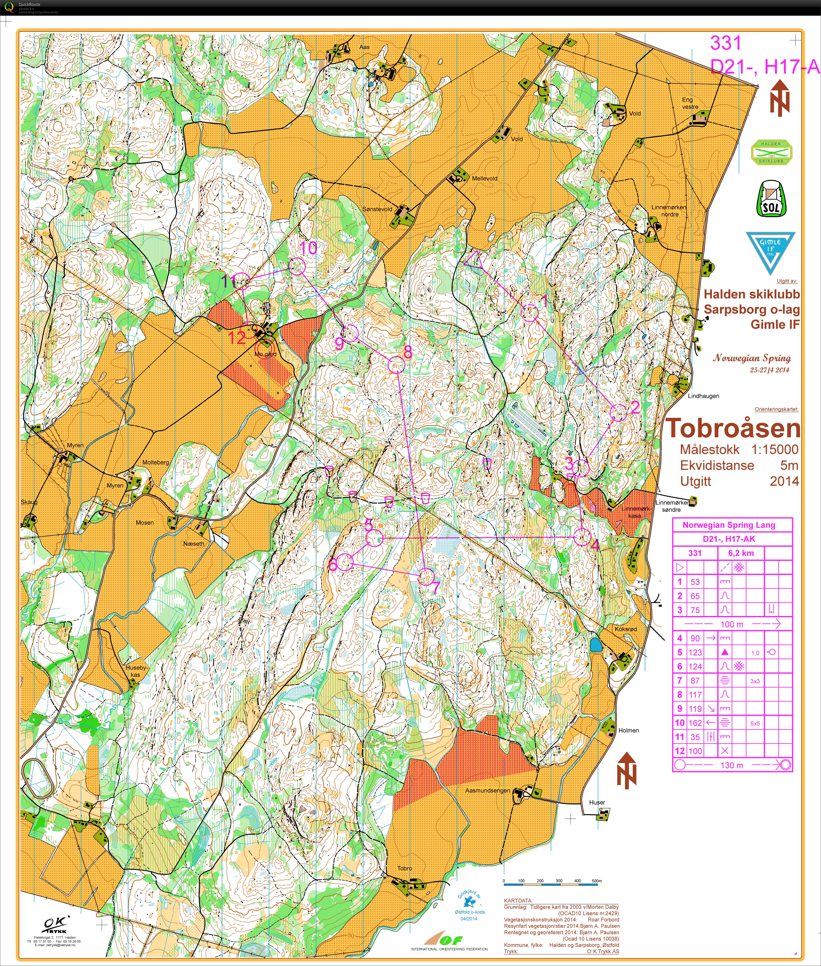 Solrenningen H17AK (27-04-2014)